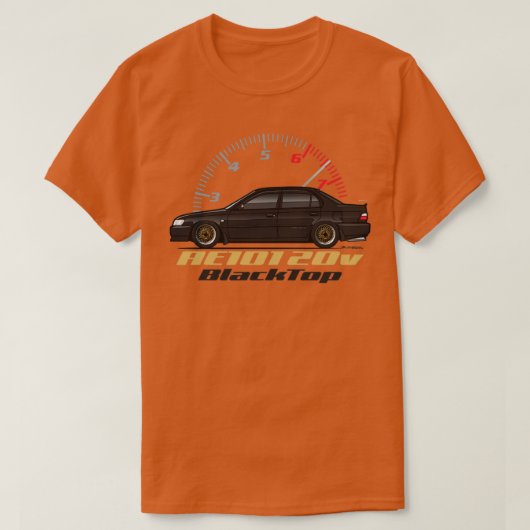 aangepaste order327 t-shirt (Design voorkant)