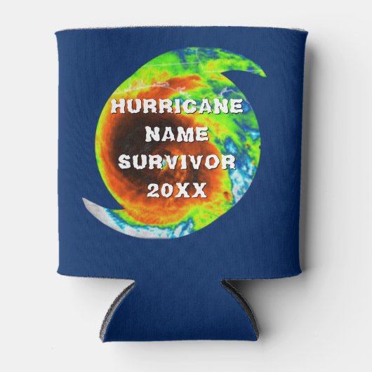 Aangepaste orkaan Survivor Blikjeskoeler (Voorkant)