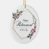 Aangepaste Ornament Design voor Pensioengeschenk (Rechts)