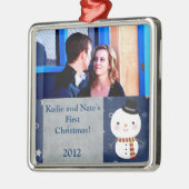 Aangepaste Ornamenten bovenaan — Snowman (Links)
