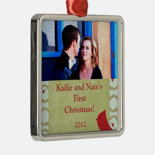 Aangepaste Ornamenten Kardinaal Kerstmis B (Rechts)