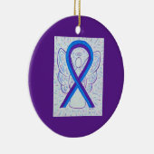 Aangepaste Ornamenten voor blauw en Paars bewustzi (Rechts)