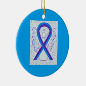 Aangepaste Ornamenten voor blauw en Paars bewustzi (Rechts)