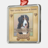 Aangepaste Ornamenten voor honden FOTO, TEKST of V (Links)