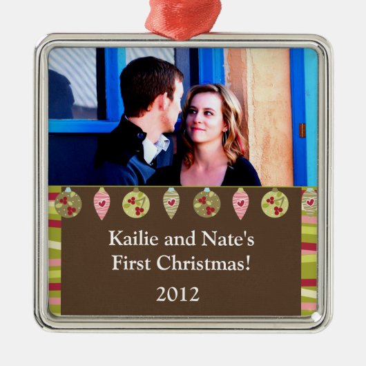 Aangepaste Ornamenten voor kerstmis (Voorkant)