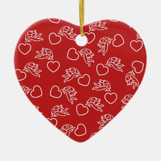 Aangepaste ornamenten voor kleuren upids en hart (Voorkant)