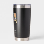 Aangepaste OTA Assistent-cadeaus voor beroepsmatig Geïsoleerde Drinkbeker (Achterkant)