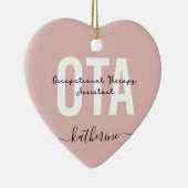 Aangepaste OTA Assistent-cadeaus voor beroepsmatig Keramisch Ornament (Rechts)