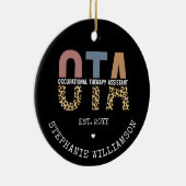 Aangepaste OTA Assistent-cadeaus voor beroepsmatig Keramisch Ornament (Rechts)