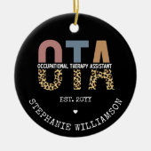 Aangepaste OTA Assistent-cadeaus voor beroepsmatig Keramisch Ornament (Voorkant)