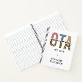 Aangepaste OTA Assistent-cadeaus voor beroepsmatig Notitieboek (Binnen)