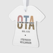 Aangepaste OTA Assistent-cadeaus voor beroepsmatig Ornament (voorkant)