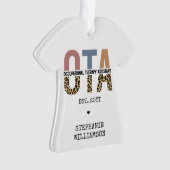 Aangepaste OTA Assistent-cadeaus voor beroepsmatig Ornament (voorkant)