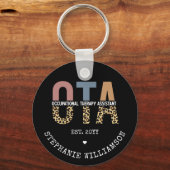 Aangepaste OTA Assistent-cadeaus voor beroepsmatig Sleutelhanger (Voorkant)