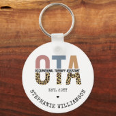 Aangepaste OTA Assistent-cadeaus voor beroepsmatig Sleutelhanger (Voorkant)