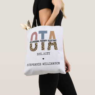 Aangepaste OTA Assistent-cadeaus voor beroepsmatig Tote Bag