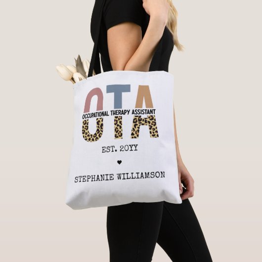 Aangepaste OTA Assistent-cadeaus voor beroepsmatig Tote Bag (Dichtbij)
