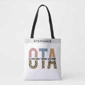 Aangepaste OTA Assistent-cadeaus voor beroepsmatig Tote Bag (Voorkant)