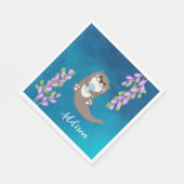 Aangepaste otterservet servet (Hoek)