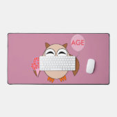 Aangepaste ouderdag bureaumat (Keyboard & Muis)