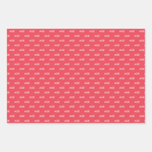 Aangepaste ouderdag inpakpapier vel (Voorkant 2)