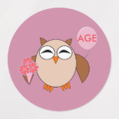 Aangepaste ouderdag labels (Design 2)