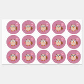 Aangepaste ouderdag labels (Vel)