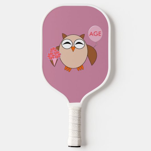 Aangepaste ouderdag pickleball paddle (Achterkant)
