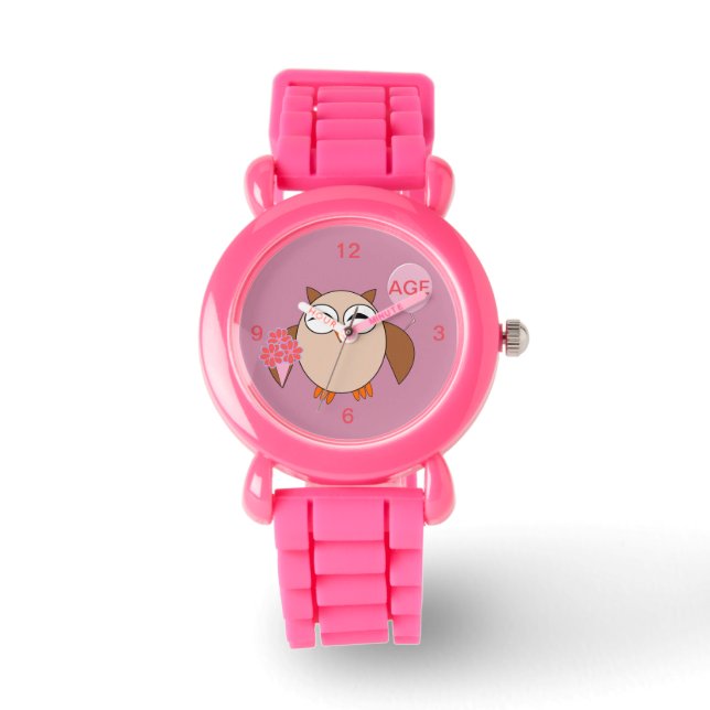Aangepaste ouderdom Kinder vogeljacht volgen Horloge (Voorkant)