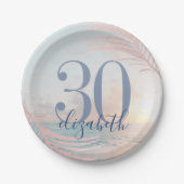 Aangepaste ouderleeftijd voor elke verjaardag papieren bordje (Voorkant)