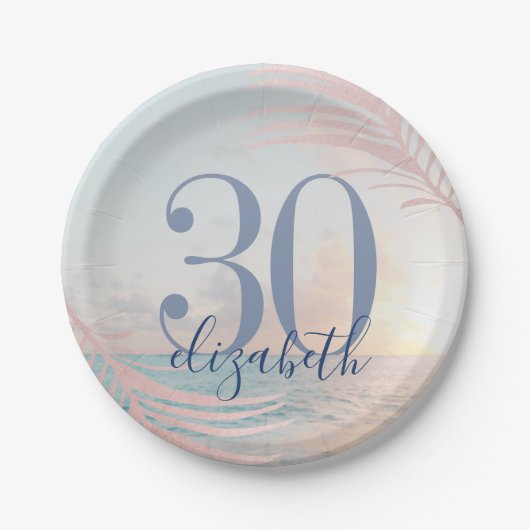 Aangepaste ouderleeftijd voor elke verjaardag papieren bordje (Voorkant)