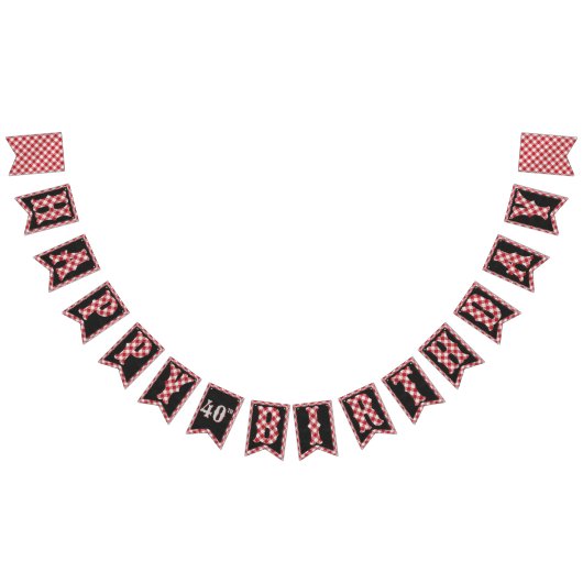 Aangepaste ouderschapsarchitectuur BBQ Birthday Pa Vlaggetjes (Alle)