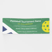 Aangepaste Outdoor Pickleball Toernooi Banner (Horizontaal)