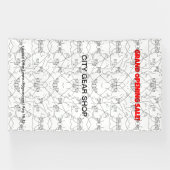 Aangepaste outdoor vinyl banners | Full Colour (Horizontaal)