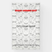 Aangepaste outdoor vinyl banners | Full Colour (Verticaal)