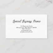 Aangepaste ovale foto Kleurrijke Tree Heart Art Visitekaartje (Achterkant)