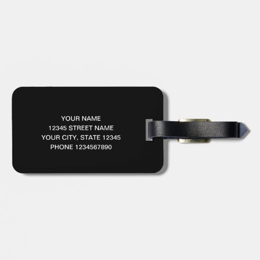 Aangepaste ovale landcode auto sticker logo bagagelabel (Achterkant horizontaal)