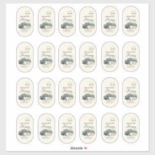 Aangepaste Ovale Sticker 12oz Honingcilinder Honin