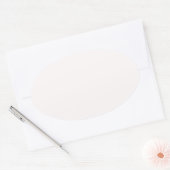 Aangepaste ovale stickers, Formaat: Vel van Sticker (Envelop)