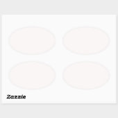 Aangepaste ovale stickers, Formaat: Vel van Sticker (Vel)
