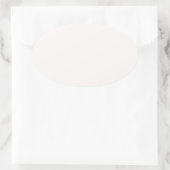 Aangepaste ovale stickers, Formaat: Vel van Sticker (Tas)
