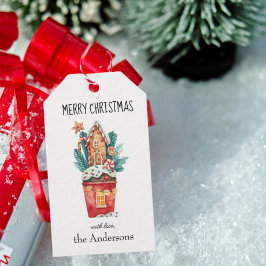 Aangepaste overeenstemmende woningen en zweet Cade Cadeaulabel