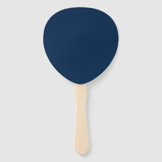 Aangepaste Oxford Blue Teardrop Fans Handwaaier