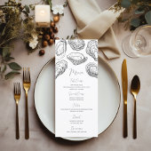Aangepaste Oyster Party Wedding Menu