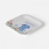 Aangepaste PA Physician Assistant Blue Scrubs Papieren Bordje (Gebogen)