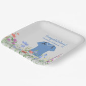 Aangepaste PA Physician Assistant Blue Scrubs Papieren Bordje (Gebogen)