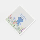 Aangepaste PA Physician Assistant Blue Scrubs Servet (Hoek)