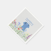 Aangepaste PA Physician Assistant Blue Scrubs Servet (Hoek)