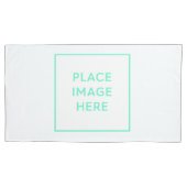 Aangepaste paar Kussenslopen King Size (Voorkant-Links)