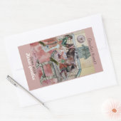 Aangepaste paard goodies label uitnodiging (Envelop)